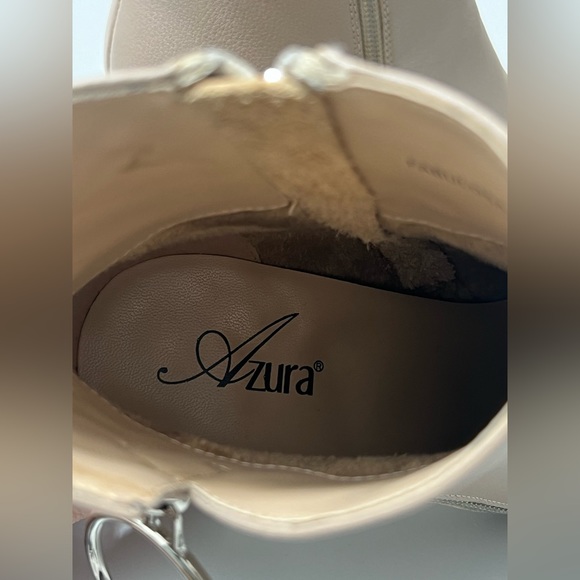 Azura FABULOSA Boots Beige size 7 - Picture 9 of 12